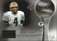 2005 Upper Deck ESPN ESPY Award Winners Insert Set with Brett Favre, Peyton Manning and Tom Brady Plus