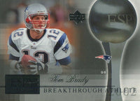 2005 Upper Deck ESPN ESPY Award Winners Insert Set with Brett Favre, Peyton Manning and Tom Brady Plus