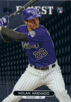 2013 Topps Finest Baseball Series Mint 100 Card Set with Gerrit Cole, Nolan Arenado and Manny Machado Rookies Plus