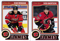 Calgary Flames 2014 / 2015 O Pee Chee Factory Sealed Team Set