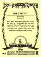 2013 Topps Gypsy Queen GLOVE STORIES Series Insert Set with Bryce Harper, Mike Trout and Derek Jeter Plus