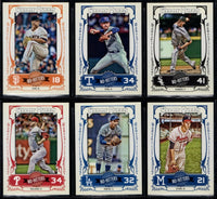 2013 Topps Gypsy Queen NO HITTERS Insert Set with Stars and Hall of Famers