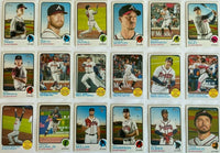 2022 Topps Heritage Baseball Complete Mint 400 Card Basic Set in Classic 1973 Design