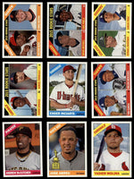 2015 Topps Heritage Baseball Series Complete Mint Basic 425 Card Set in 1966 Design