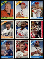 2015 Topps Heritage Baseball Series Complete Mint Basic 425 Card Set in 1966 Design