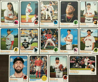2022 Topps Heritage Baseball Complete Mint 400 Card Basic Set in Classic 1973 Design