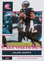 Jalen Hurts 2021 Panini Chronicles Series PINK PARALLEL Mint 2nd Year Card #71