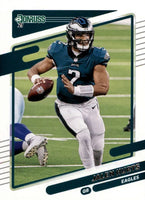 Jalen Hurts 2021 Donruss Series Mint 2nd Year Card #108