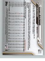 Manny Machado 2020 Topps Limited Edition Card #SD-1 Found Exclusively in Padres Team Sets