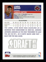Chris Bosh 2003 2004 Topps Collection GOLD FOIL Series Mint ROOKIE Card #224
