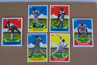 2007 Topps "Flashback Fridays" Complete Insert Set with Jeter, Griffey, Rodriguez+