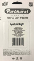 Vegas Golden Knights 2021 2022 Upper Deck PARKHURST Factory Sealed Team Set 2023 NHL Champions!