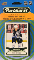 Winnipeg Jets 2021 2022 Upper Deck PARKHURST Factory Sealed Team Set with Cole Perfetti Rookie Card