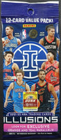 2021 2022 Panini ILLUSIONS NBA Basketball 20 Pack Cello Box Possible EXCLUSIVE Orange and Teal Parallels!