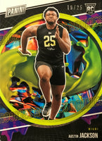 Austin Jackson 2020 Panini The National Series Serial #19/25 Made Mint Rookie Card #R-13