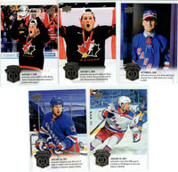 2020 2021 Upper Deck Alexis Lafrenière Collection 26 Card Limited Edition Set