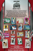 2021 2022 Leaf Metal Basketball Hobby Box with 5 Autographs Possible Stephen Curry and Giannis Antetokounmpo