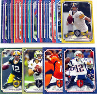 2013 Topps Football Legends in the Making Insert Set with Peyton Manning and Tom Brady Plus