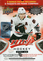 2021 2022 Upper Deck MVP NHL Hockey Blaster Box with EXCLUSIVE Gold Parallels