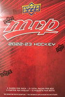 2022 2023 Upper Deck MVP NHL Hockey Blaster Box with EXCLUSIVE Gold Parallels