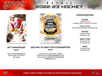 2022 2023 Upper Deck MVP NHL Hockey Blaster Box with EXCLUSIVE Gold Parallels