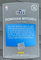 Donovan Mitchell 2017 2018 Panini Donruss Rated Rookie Series Mint Rookie Card #188