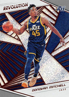 Donovan Mitchell 2018 2019 Panini Revolution Series Mint 2nd Year Card #39
