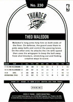 Oklahoma City Thunder 2020 2021 Hoops Factory Sealed Team Set Featuring Shai Gilgeous-Alexander 3rd Year Card #134 with Rookie Cards Plus