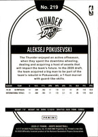 Oklahoma City Thunder 2020 2021 Hoops Factory Sealed Team Set Featuring Shai Gilgeous-Alexander 3rd Year Card #134 with Rookie Cards Plus