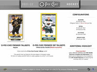 2021 2022 Upper Deck O-Pee-Chee Hockey Series Blaster Box with EXCLUSIVE Yellow Bordered Tallboys