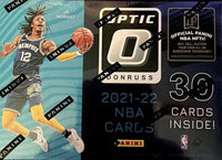 2021 2022 Panini Donruss Optic NBA Basketball Series Sealed Blaster Box