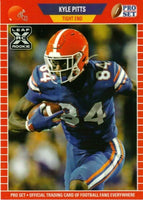 Kyle Pitts 2021 Pro Set Leaf XRC Short Printed Mint Rookie Card #PS16 RARE Variation Only 175 made