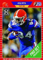 Kyle Pitts 2021 Pro Set Leaf XRC Short Printed Mint Rookie Card #PS16