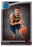 Michael Porter Jr. 2018 2019 Donruss Rated Rookie Series Mint Rookie Card #182