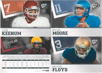 2012 Press Pass Football Series Set Loaded with Top Rookie Year Prospect Cards including Andrew Luck and Kirk Cousins PLUS
