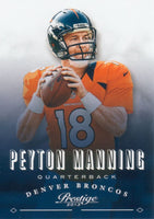 2013 Panini Prestige Football Complete Mint Basic 200 Card Set with Tom Brady Plus