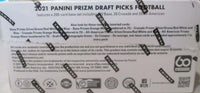 2021 Panini Prizm Collegiate Draft Picks Football Factory Sealed Cello Box (180 Cards)