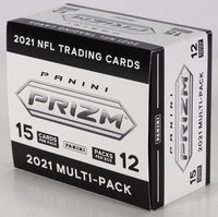 2021 Panini Prizm Football Factory Sealed Multi-Pack Cello Box (180 Cards)