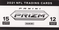 2021 Panini Prizm Football Factory Sealed Multi-Pack Cello Box (180 Cards)