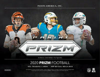 2020 Panini Prizm Football Factory Sealed MEGA Box with 40 Cards Total including One Autograph
