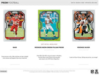 2020 Panini Prizm Football Factory Sealed MEGA Box with 40 Cards Total including One Autograph