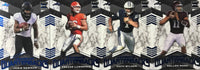 2021 Leaf Ultimate Quarterbacks RARE Blue Version Set Numbered of 35 Made featuring Lawrence, Fields, Jones PLUS