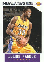Julius Randle 2015 2016 Hoops Mint 2nd Year Card #22