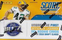 2018 SCORE Football Sealed Retail 24 Pack Box LOADED with Possible ROOKIES Allen, Mayfield, Chubb, Lamar PLUS