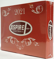 2021 Sage ASPIRE Series Football Factory Sealed HOBBY Box with 20 AUTOGRAPHED Cards