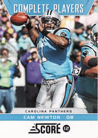 2012 Score Football Complete Players Insert Set with Cam Newton and Calvin Johnson Plus