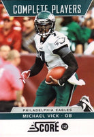 2012 Score Football Complete Players Insert Set with Cam Newton and Calvin Johnson Plus
