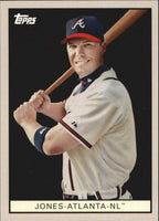 Chipper Jones 2008 Topps Trading Card History Series Mint Insert Card #TCH31