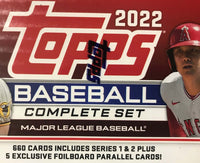 2022 Topps Baseball HOBBY Edition Factory Sealed Set with 5 Exclusive Foilboard Parallel Cards