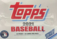 2021 Topps Baseball UPDATE Series Retail Box of 24 Packs
